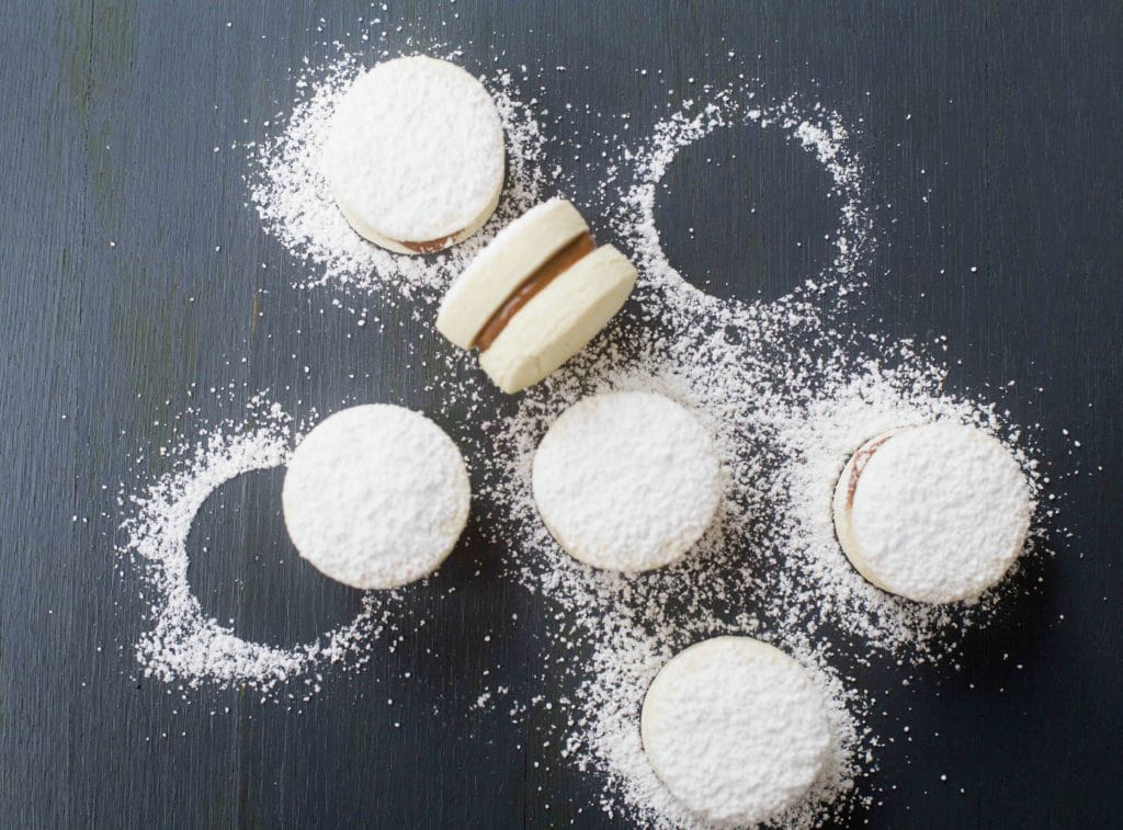 Peruvian majsstivelse Alfajores