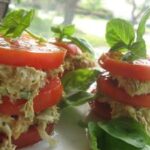 Tomatoes Stuffed with Smoked Salmon or Tuna