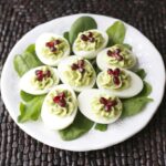 Avocado deviled eggs