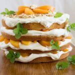 Naked Peaches and Cream Cake