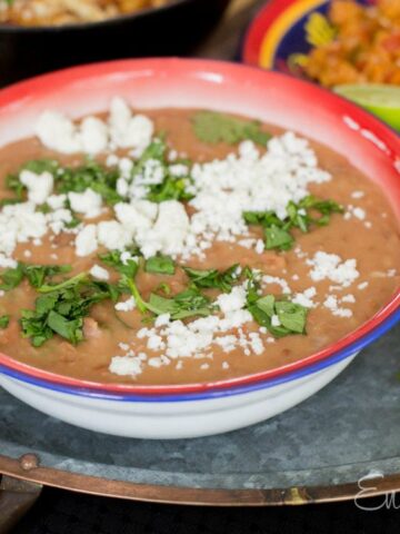 Mexican Refried beans.