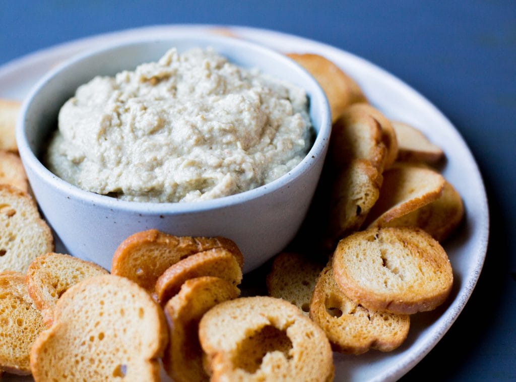 Eggplant dip: Baba Ganoush