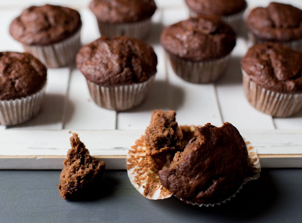 Chocolate Banana Muffins