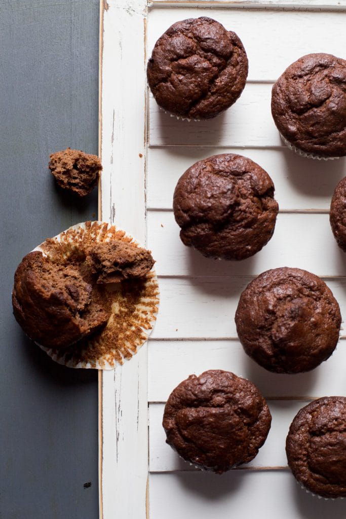 Chocolate Banana Muffins