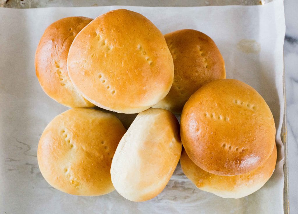 Quick Hamburger Buns