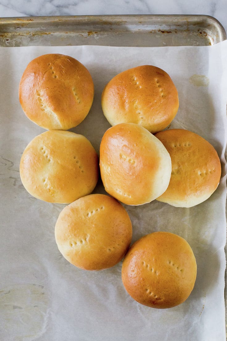 Quick Hamburger Buns