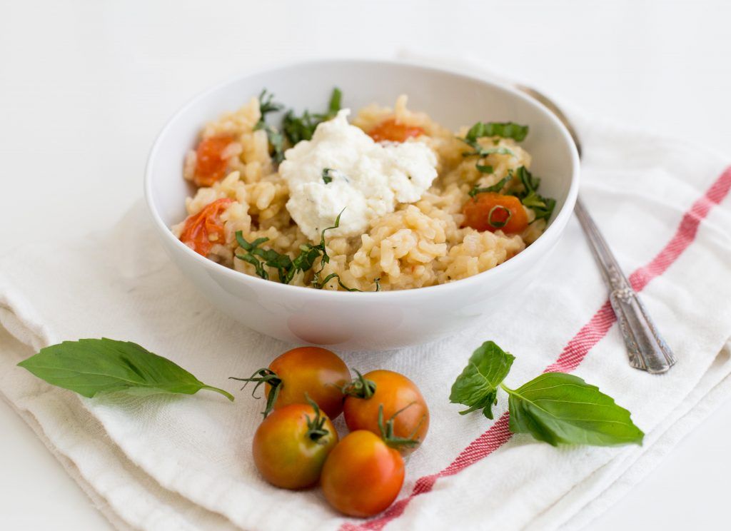 Summer Risotto with Tomatoes