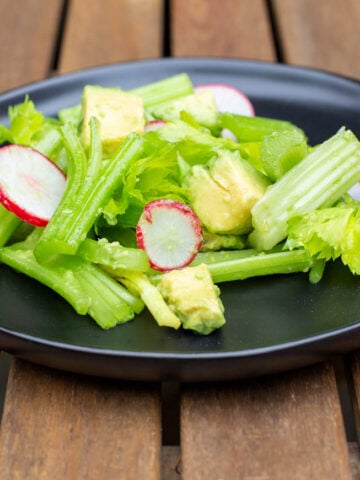 Chilean Apio Palta Celery Avocado Salad