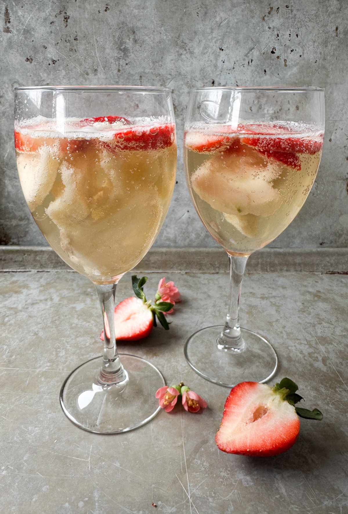 Strawberry Chirimoya Clery Wine Punch